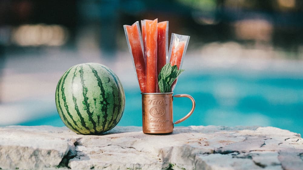 Titos Watermelon Poptails