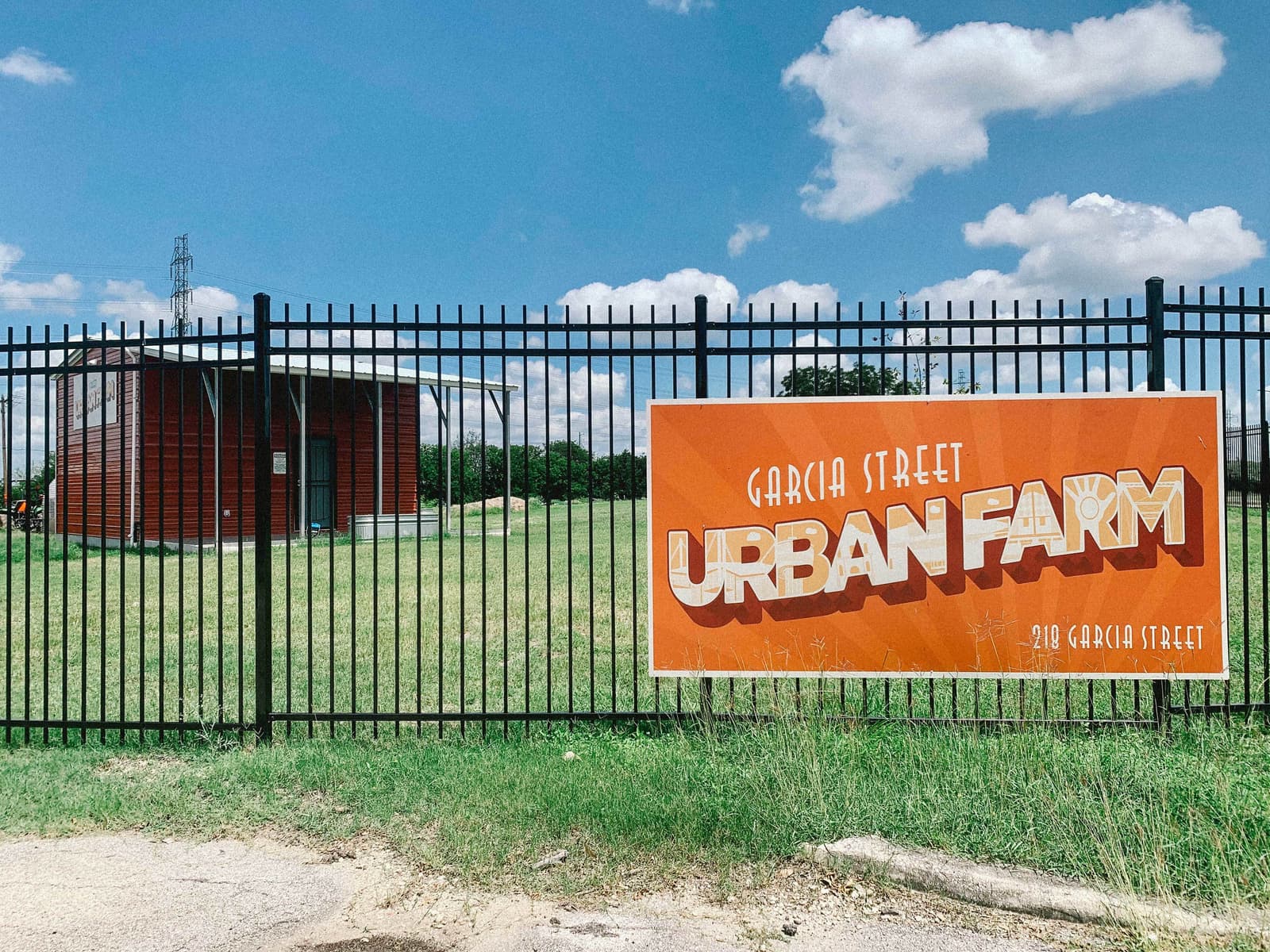 Green Spaces Alliance Farm Entrance