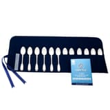 Silver teaspoon storage roll from Town Talk Polish Co.