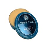 Town Talk traditional marble wax in a tin