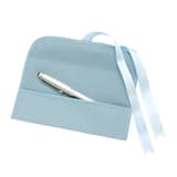 Luxury pen storage roll in blue by Town Talk