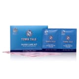Silver care kit for at-home silver cleaning and cleaning tarnished silver
