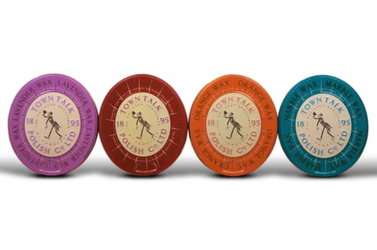 Award-winning Town Talk wax tins