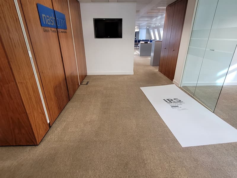 Stripped out old entrance
