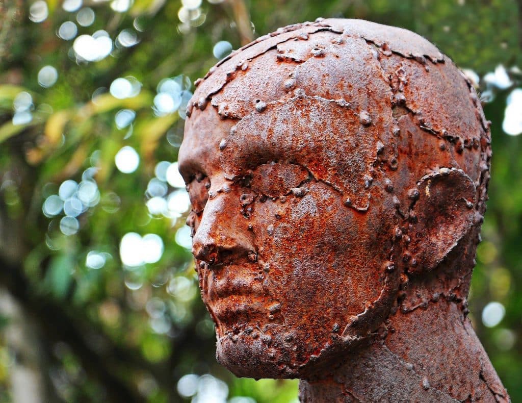 Statue head