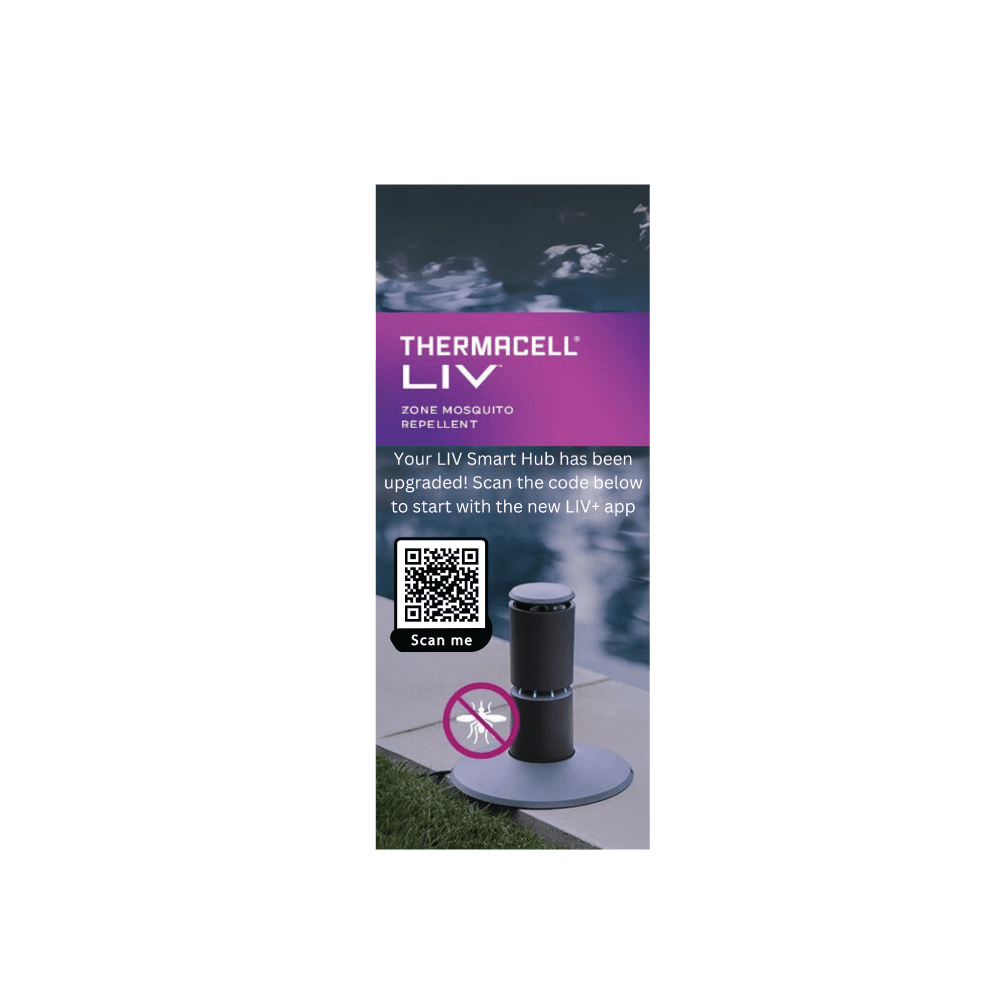 12. Insert the HUB QR Code Card in the Door Hanger and Leave with Customer