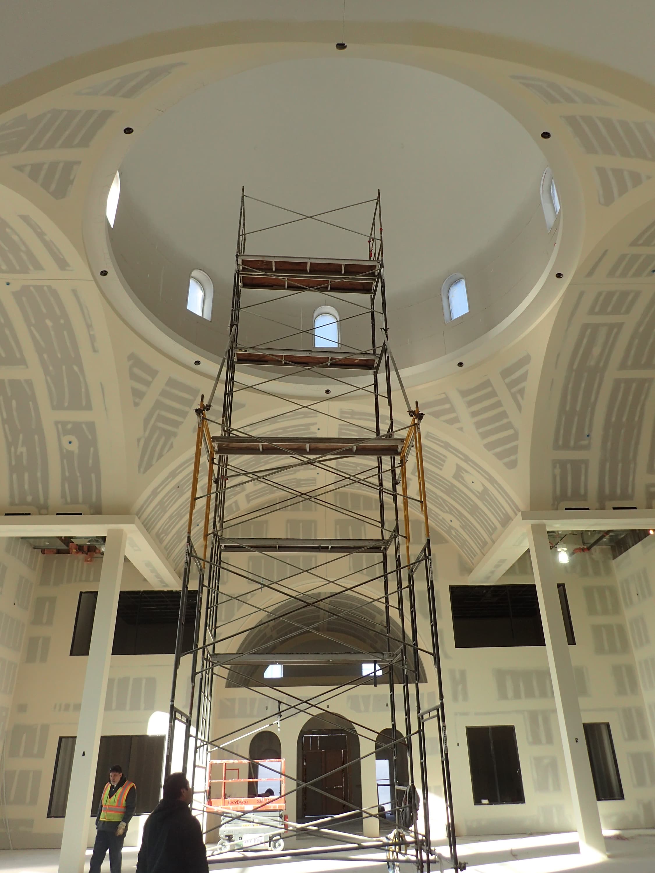 Caasi Cnstruction installed Trim-Tex products in St. Mark Coptic Orthodox Church.