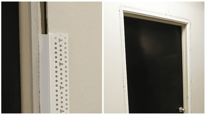 Create an updated and minimalistic look by forgoing door trim with Z Shadow Bead.