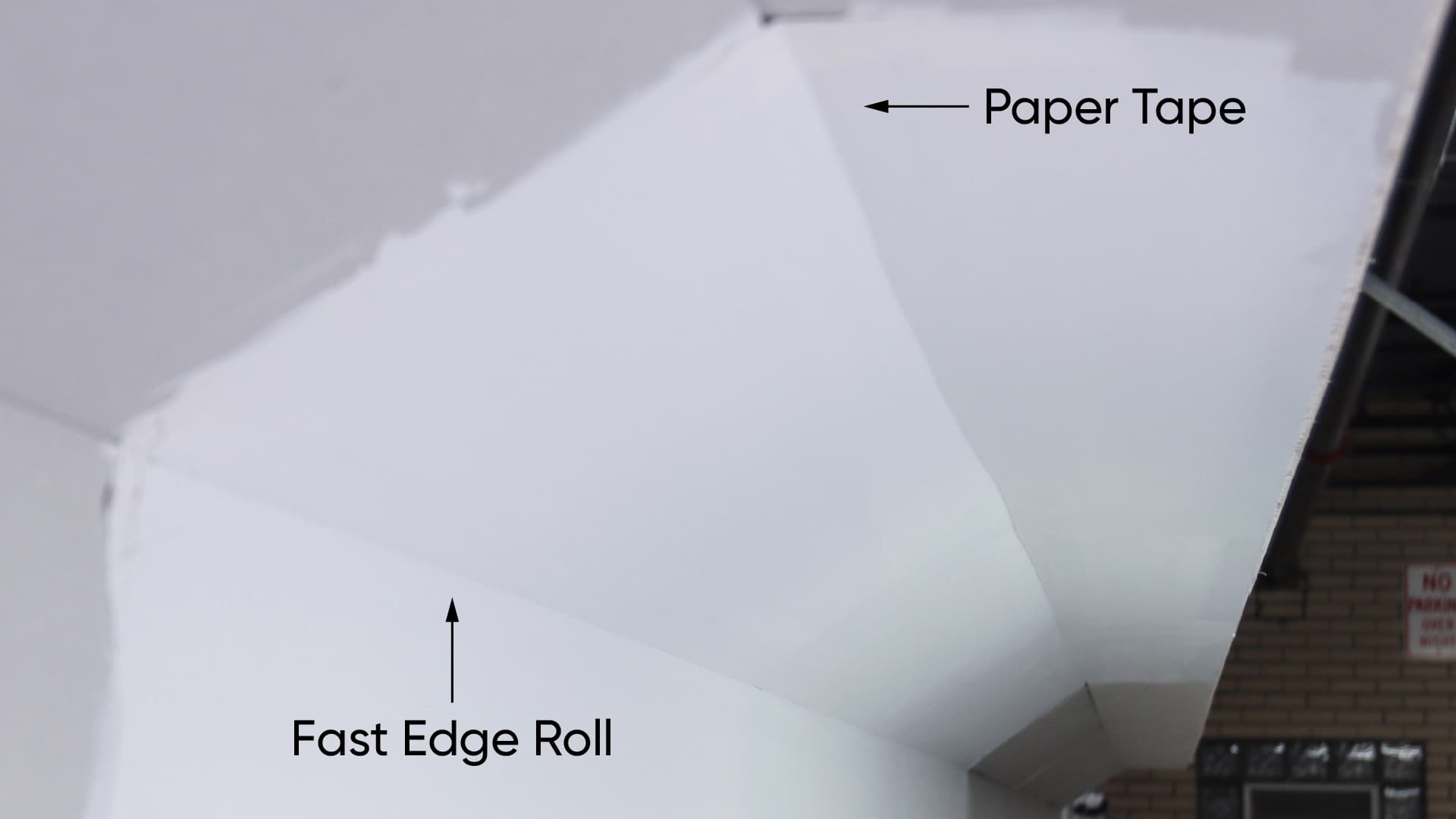 Fast Edge Roll v Paper Tape Finished