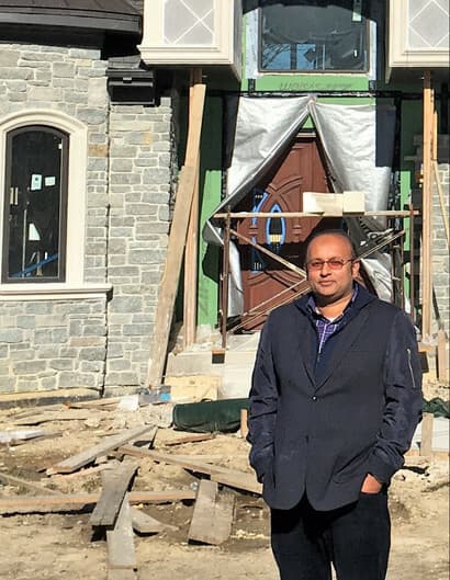 Hasan Syed, owner of iConstruction. Hasan Syed, owner of iConstruction.