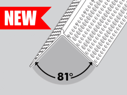 Trim-Tex announced new product, Rigid Jumbo Closed-Angle. Trim-Tex announced new product, Rigid Jumbo Closed-Angle.
