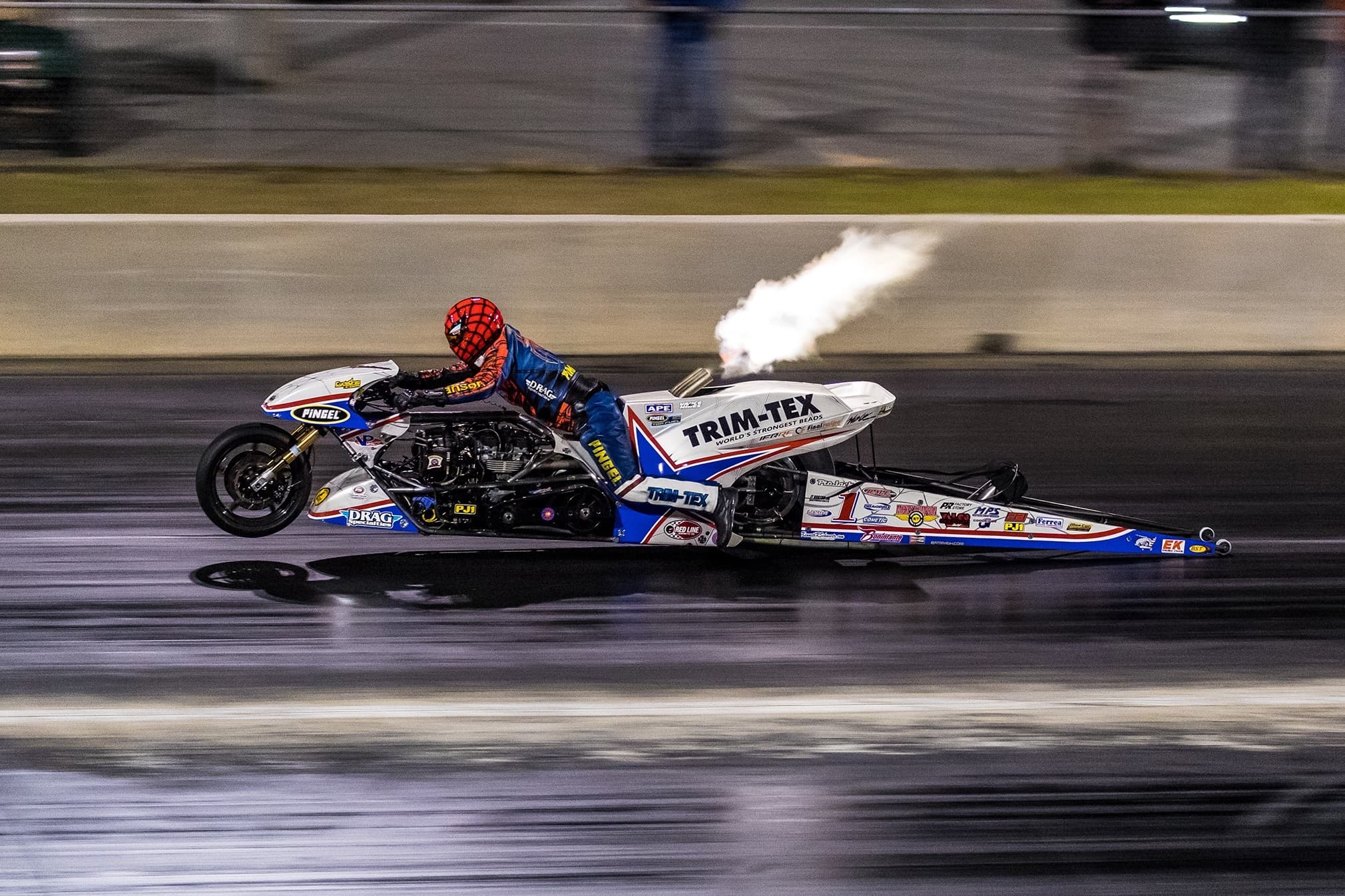 Larry "Spiderman" McBride shatters world-records with Team Trim-Tex.