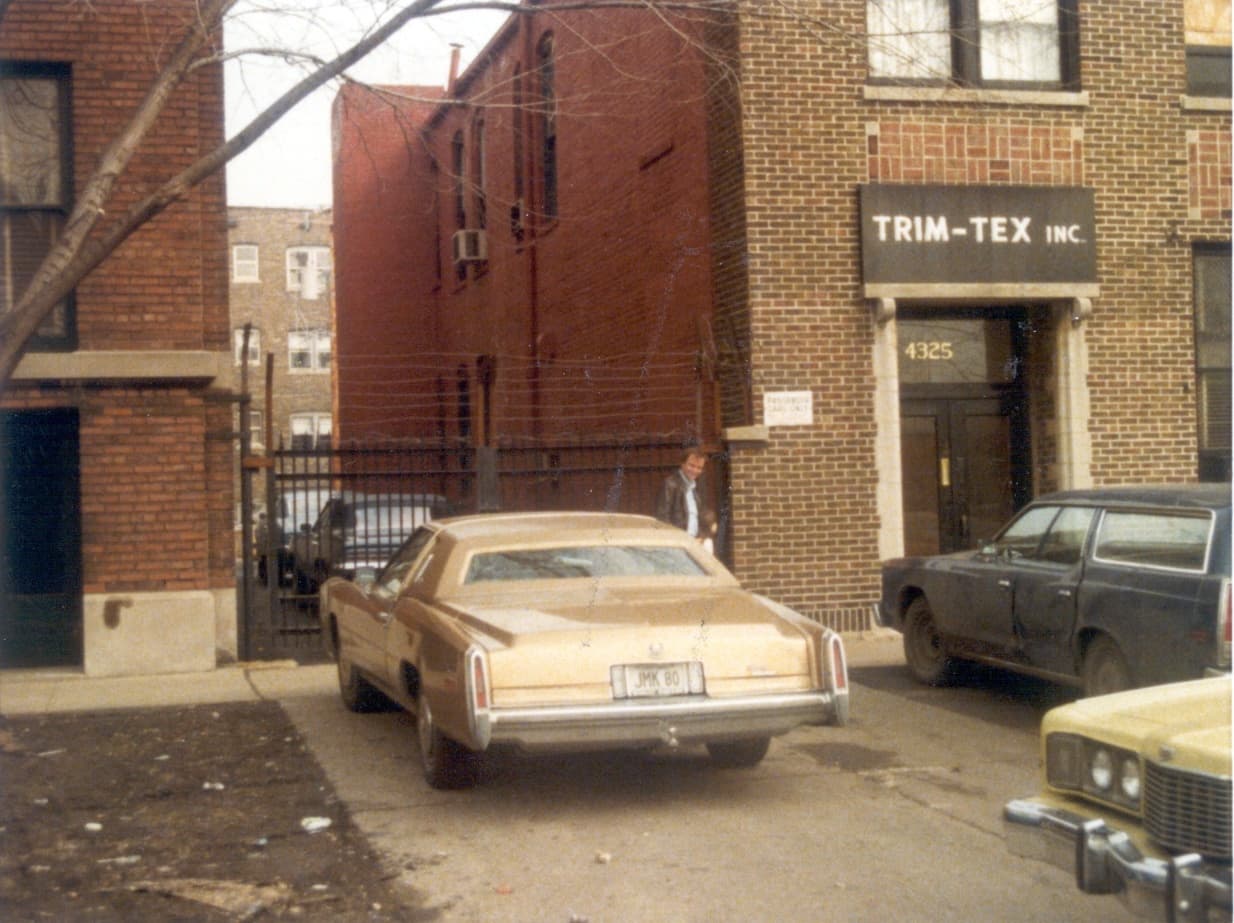 The original manufacturing facility for Trim-Tex located in Chicago, IL.