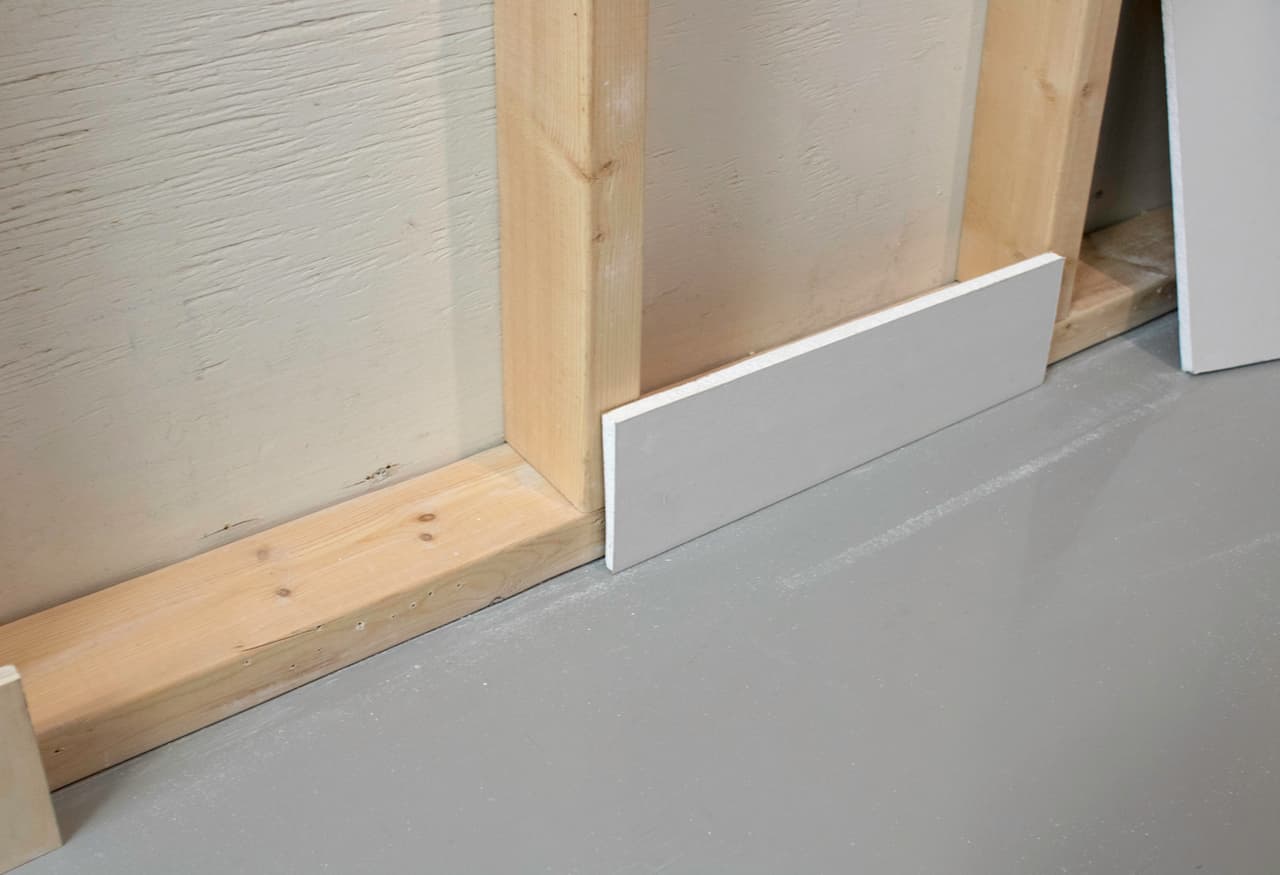 Create Flush Baseboards with Architectural L Bead