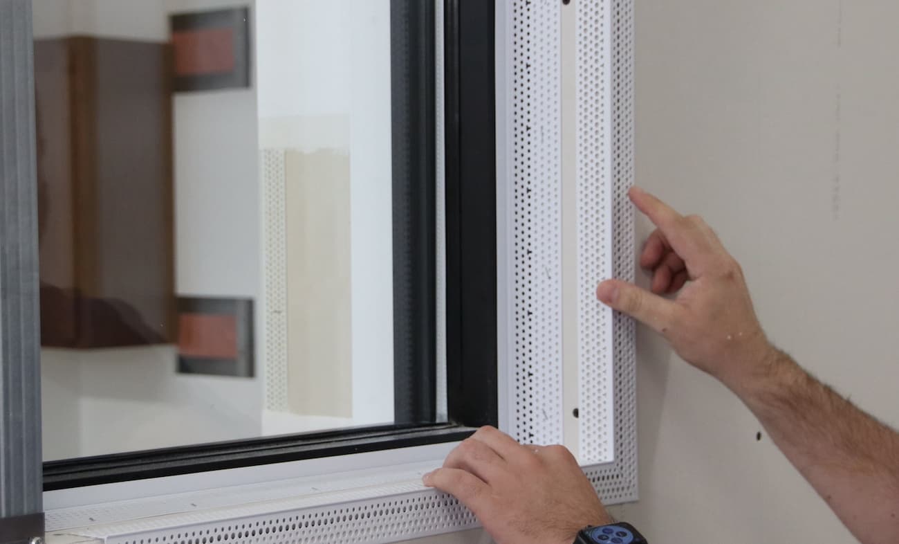 Window Bridging Kit Bridging the Gap with Shower Bead | Trim-Tex