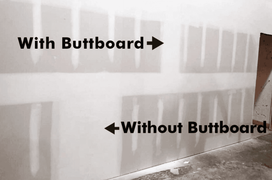 with without buttboard