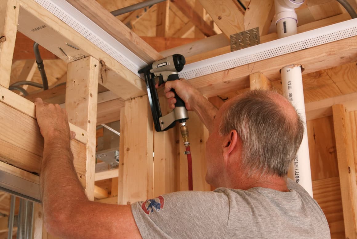 Internal Backing Angle Trim-Tex | Drywall Solutions | Truss Backing Angle