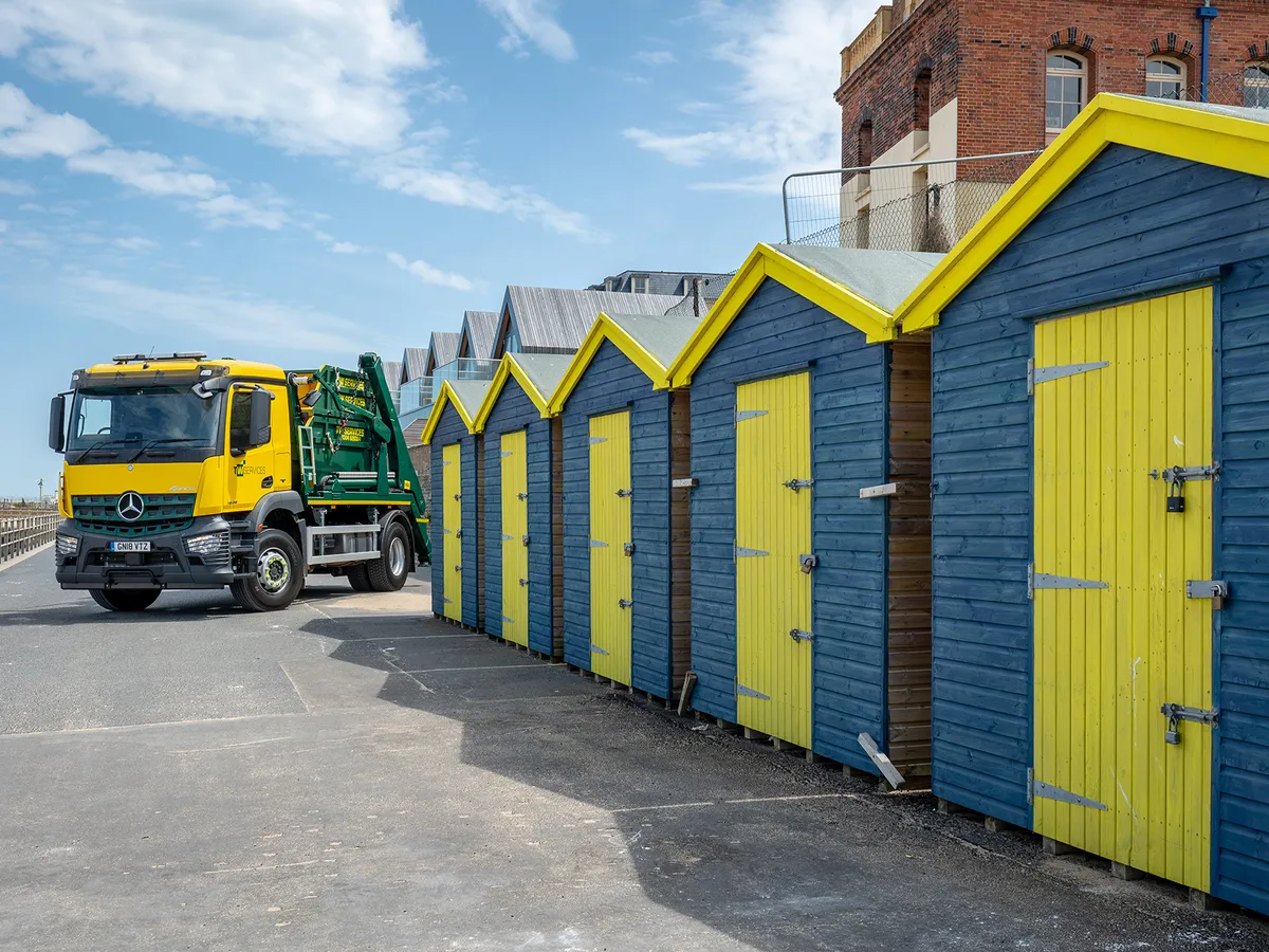 Inertskip Sign Inert Skip Waste & Recycling Business Impacts - TW Services