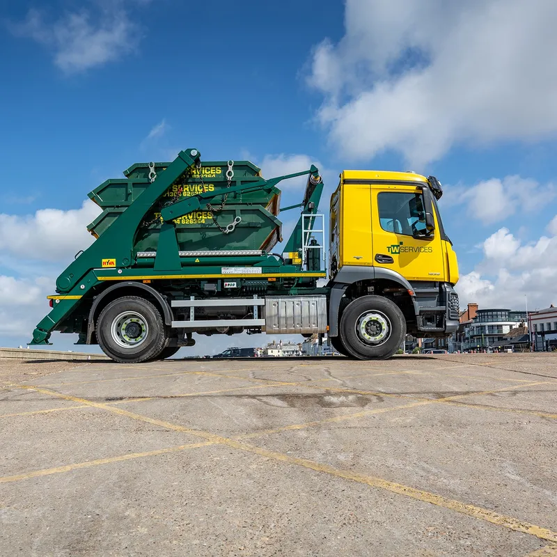 Thanet skip hire lorry