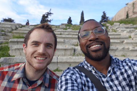 Jaison and Pano in Greece