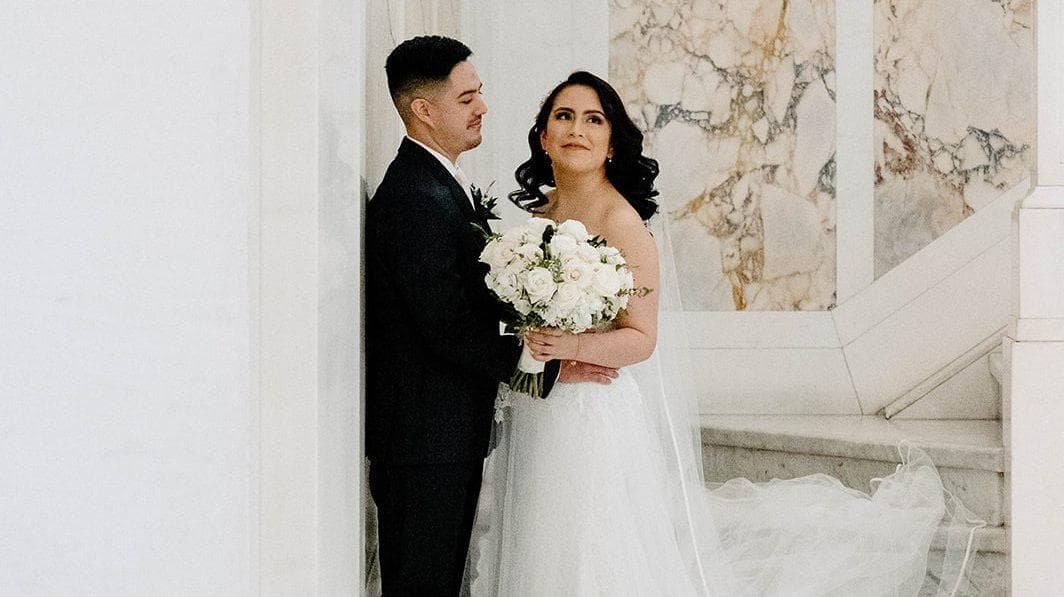 Photo of Terp couple Amy Andrade and Ben Beltran