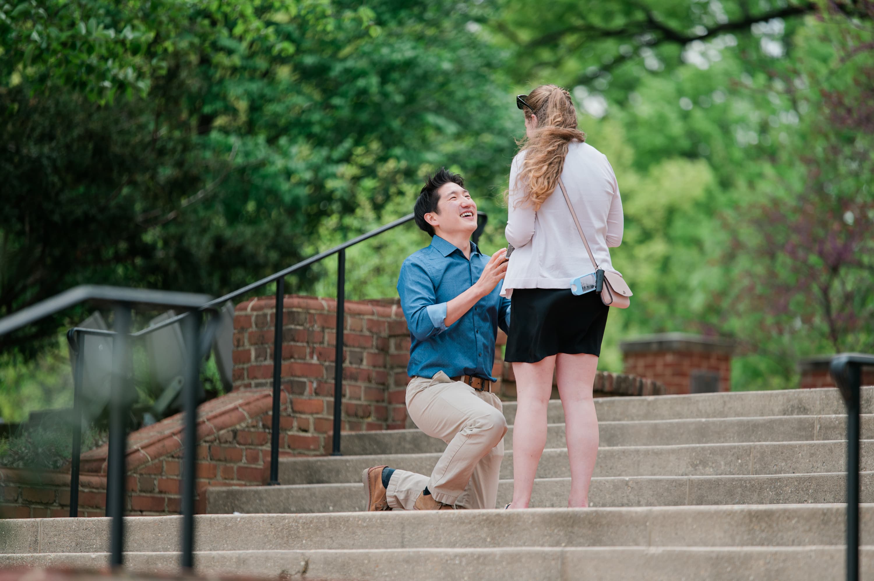 Photo of Terp couple Morgan and Jooik Chung