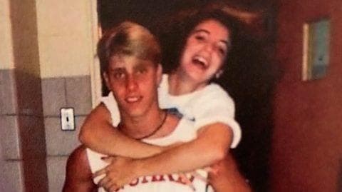 Photo of Terp couple Nicole and Brian Wechter