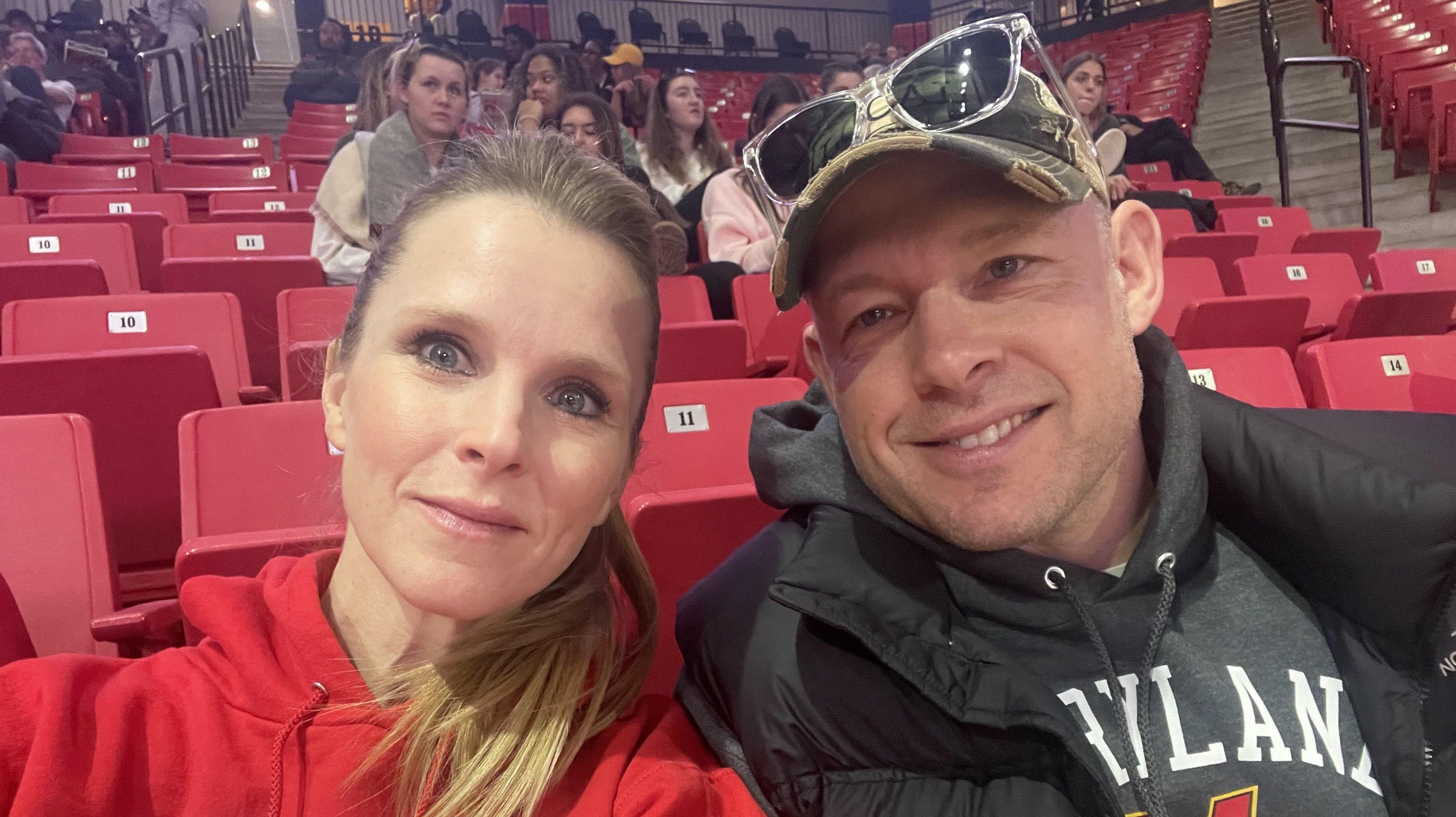 Terp couple Nick Jovanovic and Alison Jovanovic