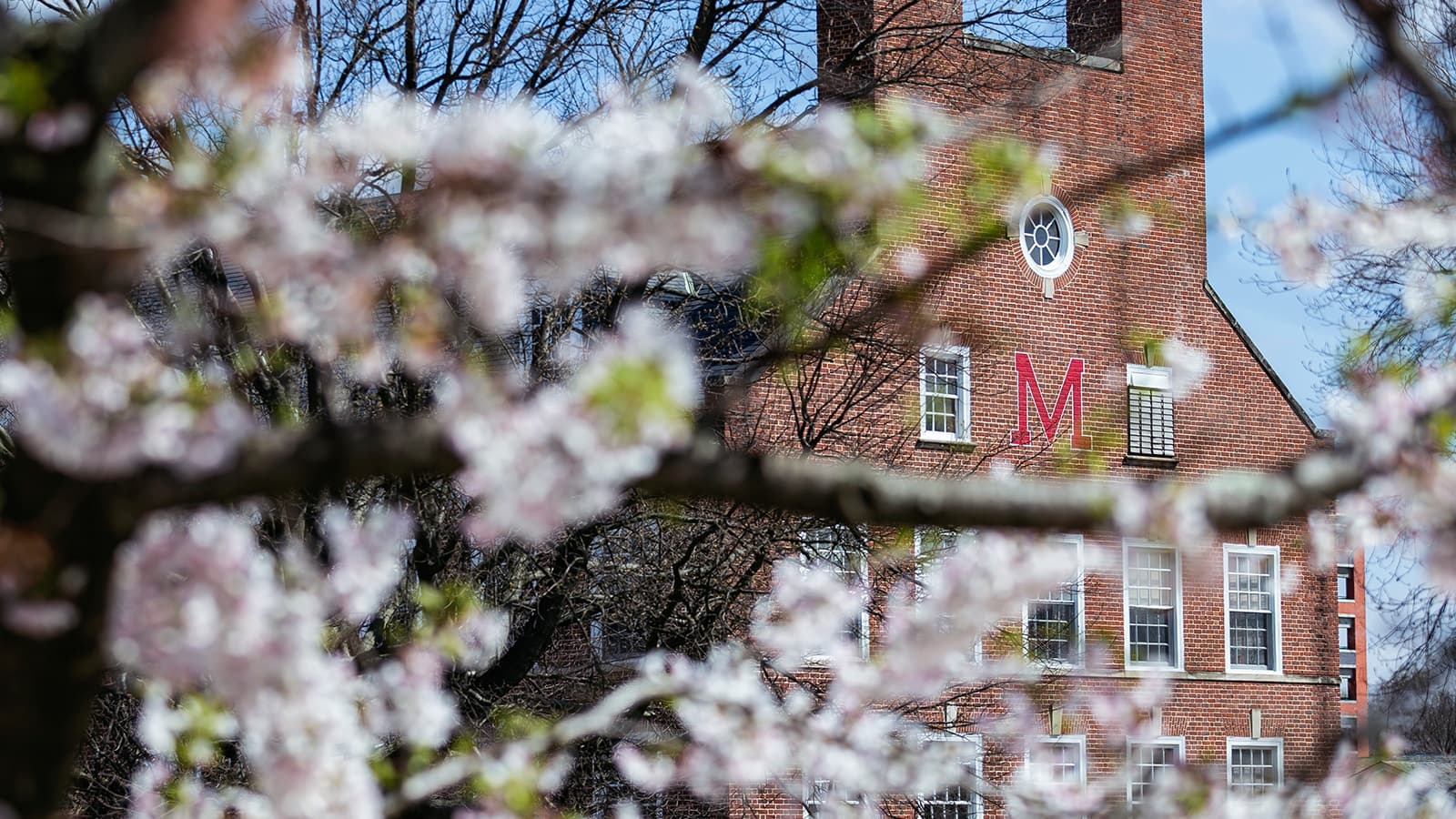 Turner Hall in springtime