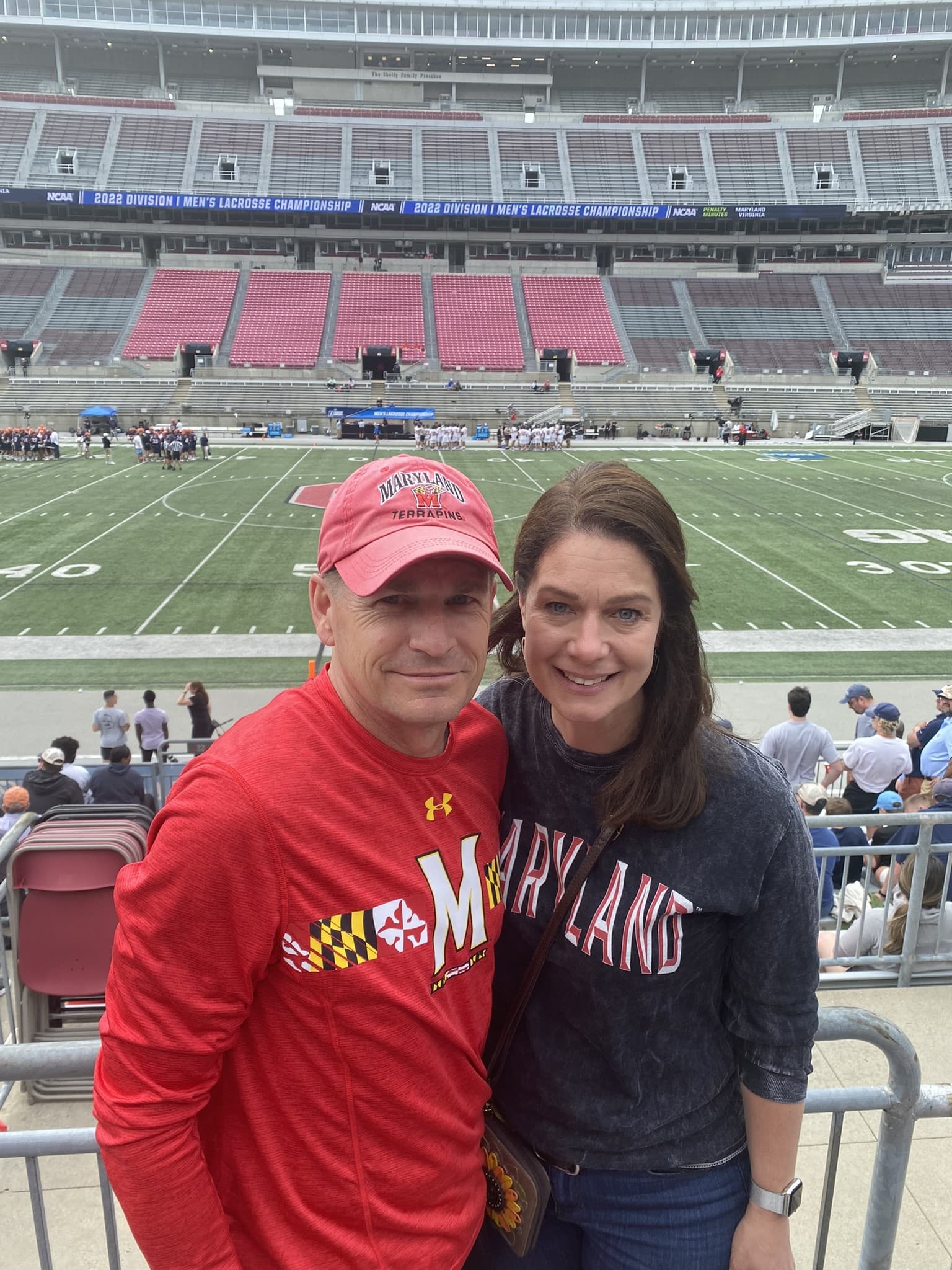 Terp couple Lori and James Hitchcock