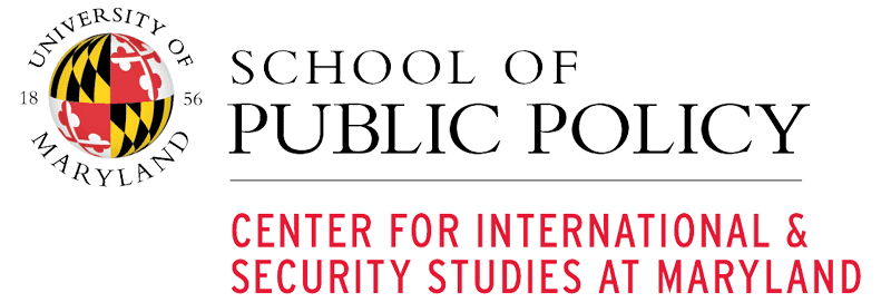 Logo for the Center for International and Security Studies at Maryland, School of Public Policy, University of Maryland
