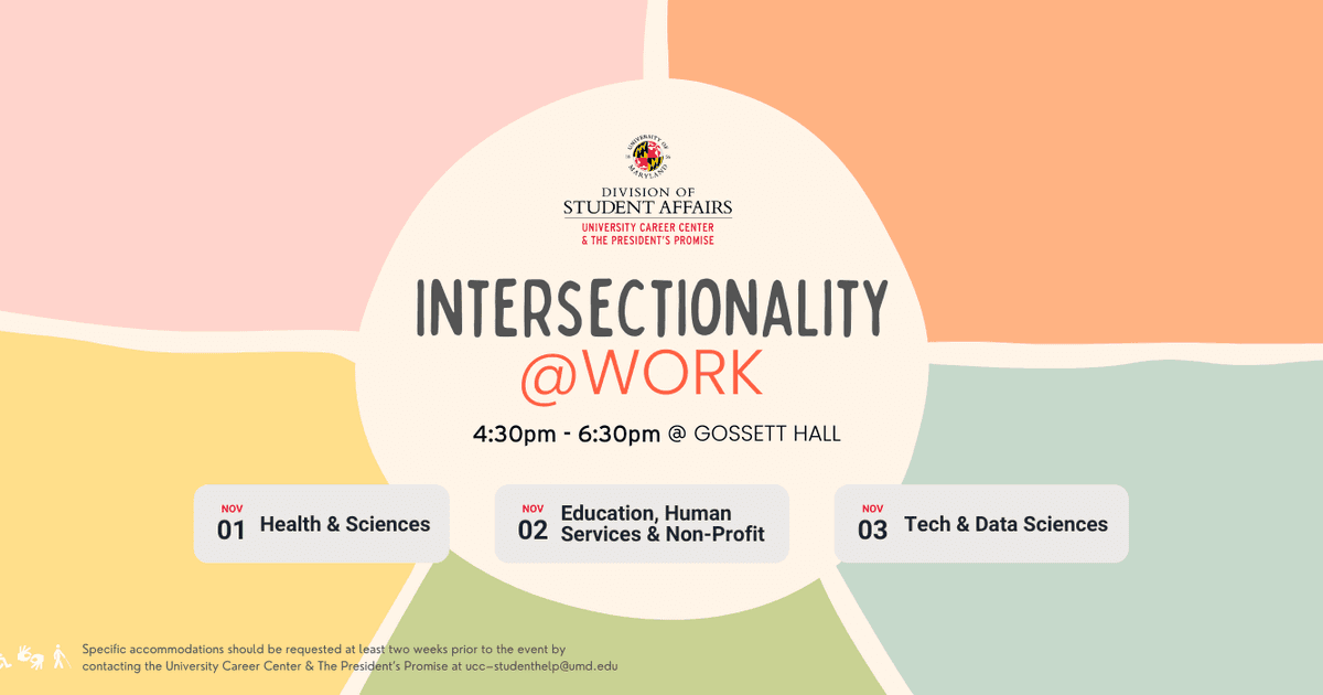 University of Maryland Calendar | Intersectionality @ Work: Health