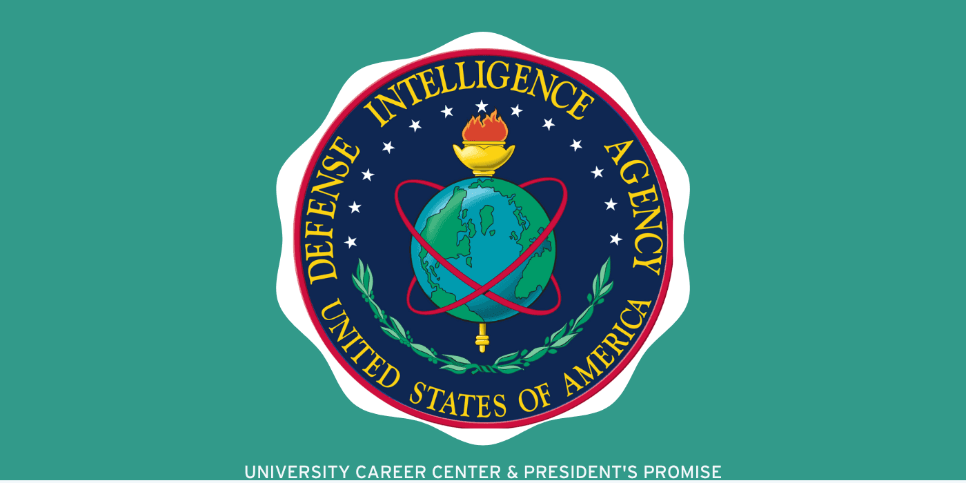 A promotional image for the The Defense Intelligence Agency (DIA) Information & Recruitment Event.