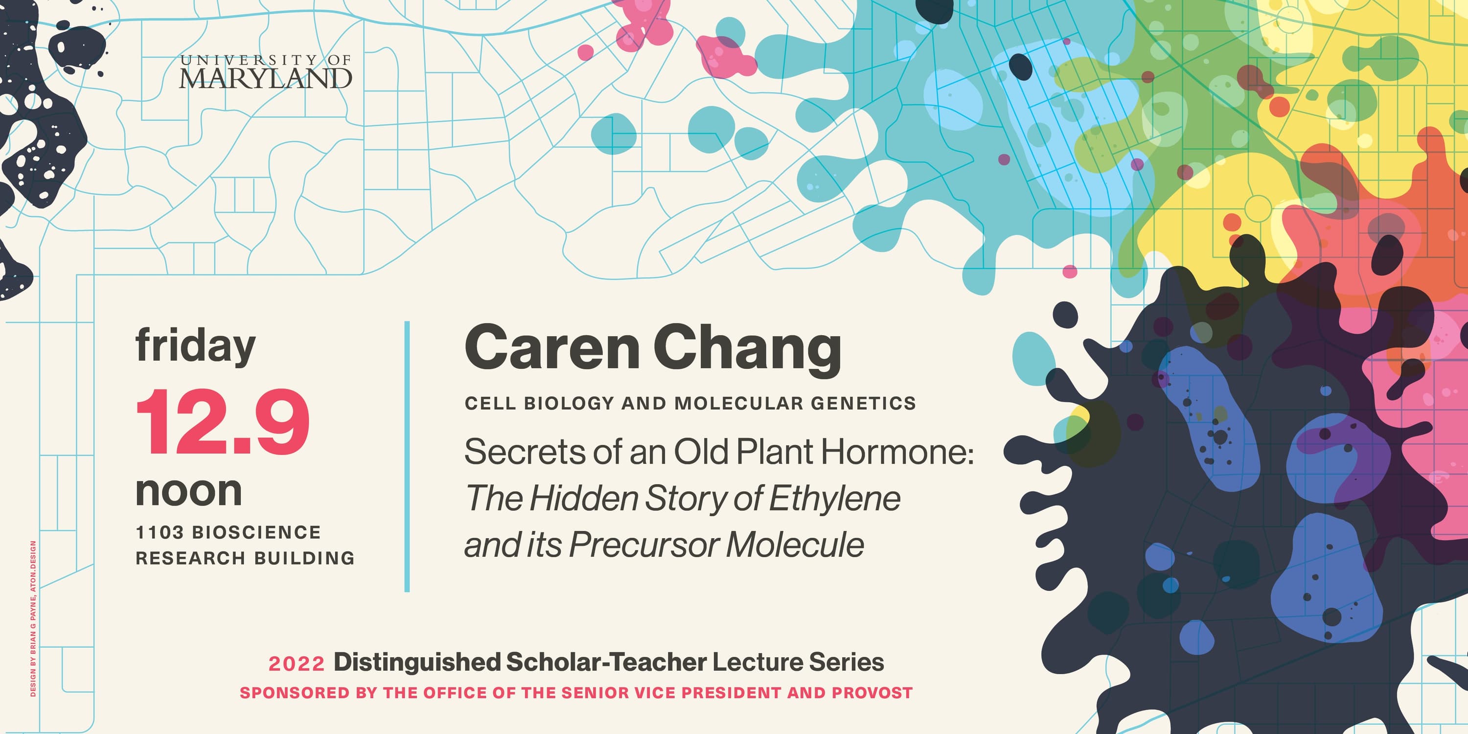 Dr. Caren Chang's Distinguished Scholar-Teacher Poster