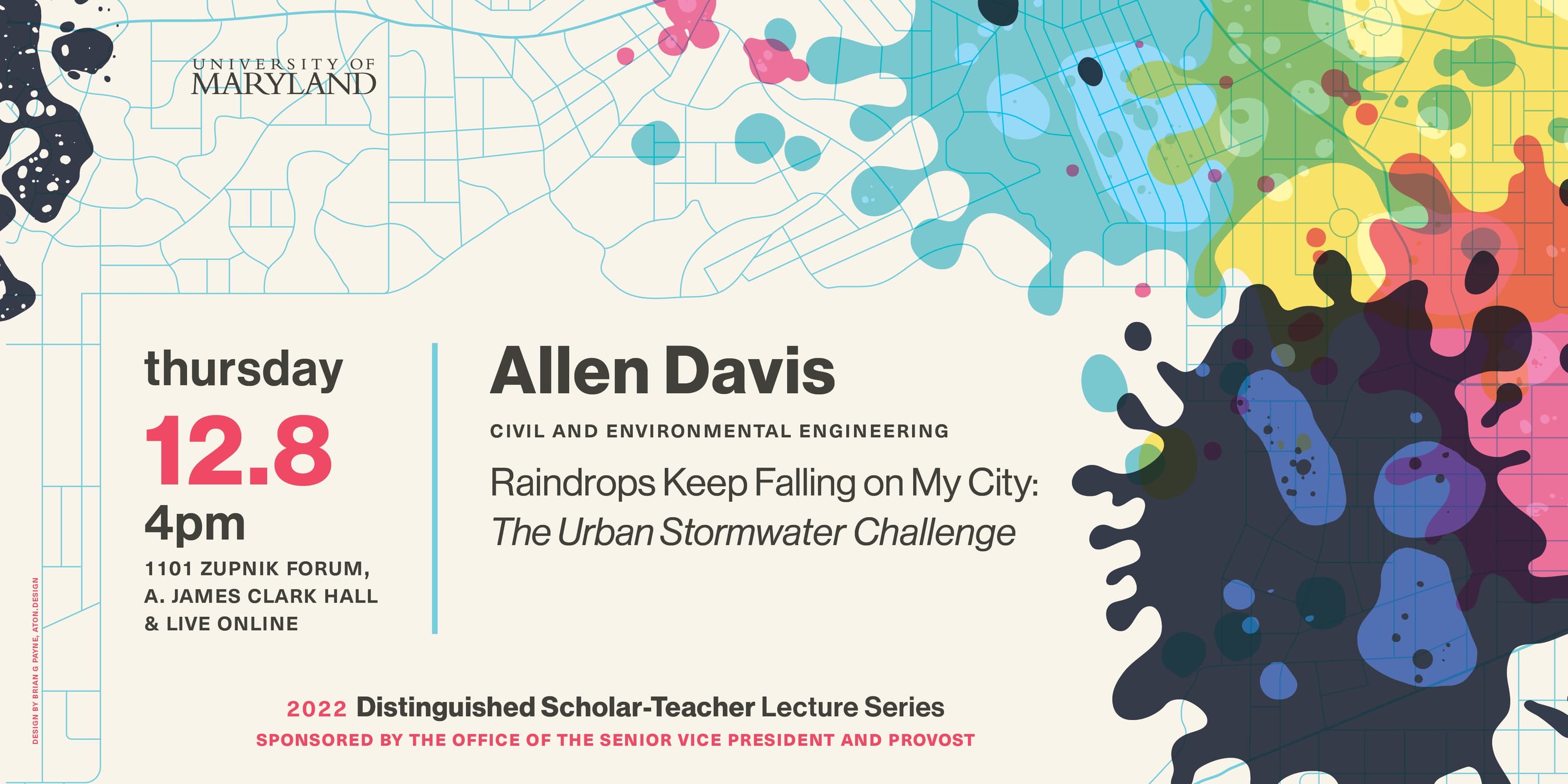 Dr. Allen Davis' Distinguished Scholar-Teacher Lecture Series Poster