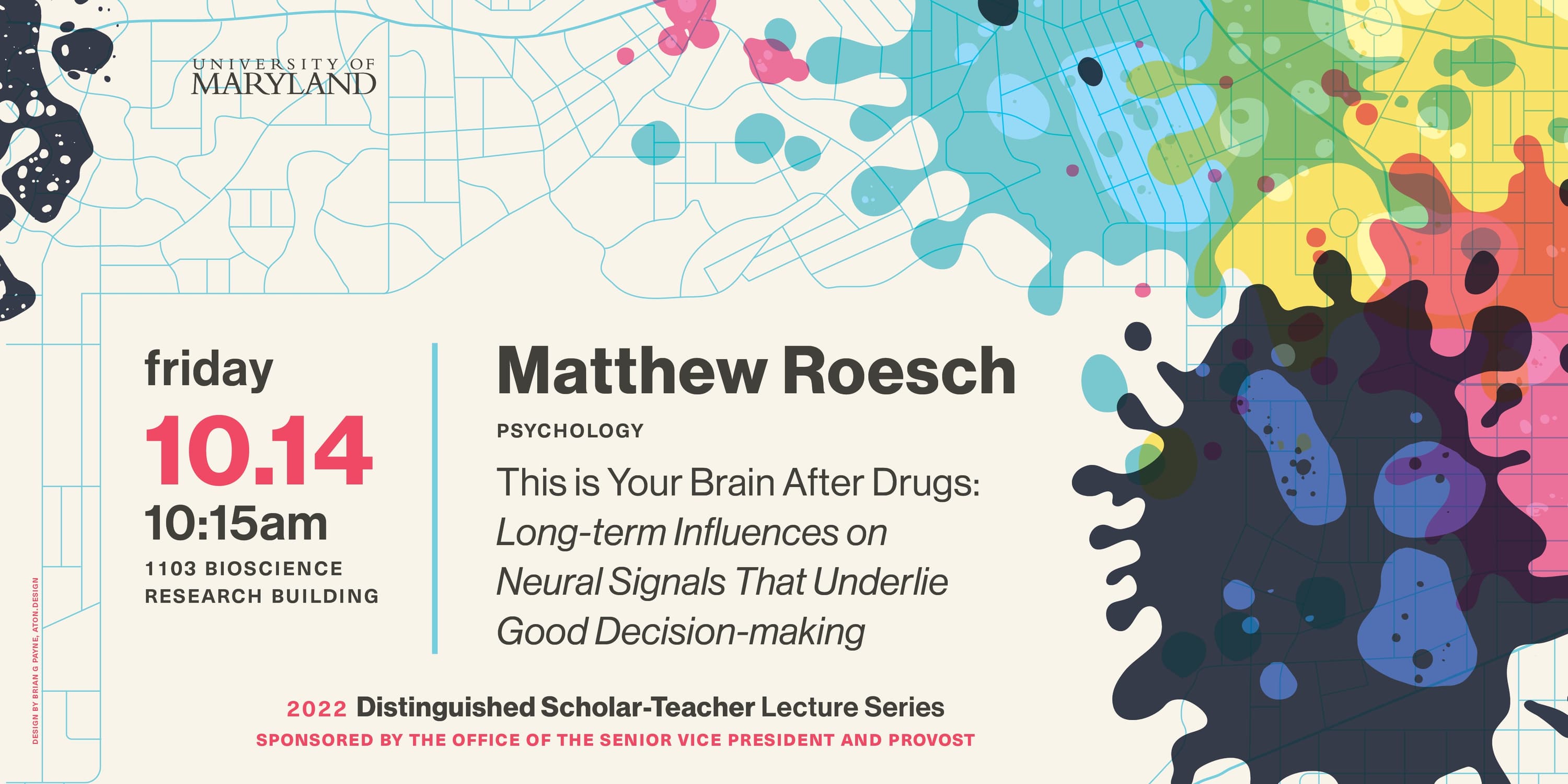 2022 DST Lecture Series Poster Image - Matthew Roesch