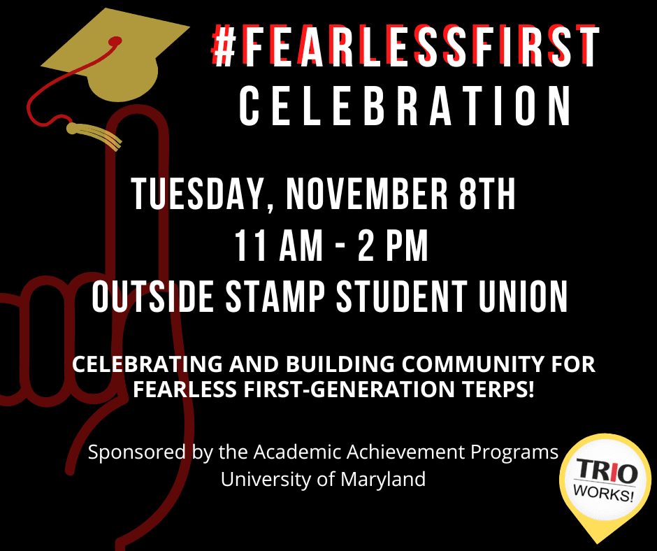 #FearlessFirst Flyer for event