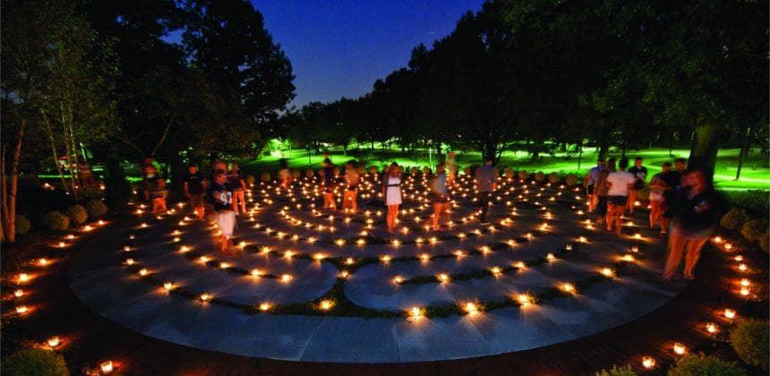 University of Maryland Calendar | Labyrinth Lights