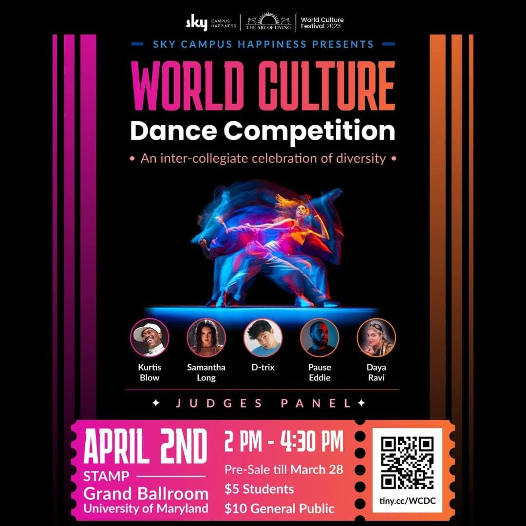 A Cultural Extravaganza in UMD: World Culture Dance Competition
