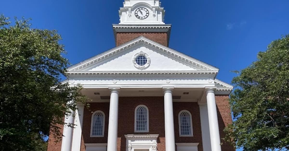 University of Maryland Calendar Memorial Chapel Open House