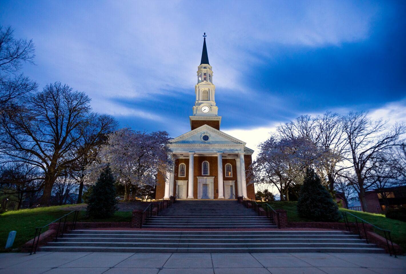Memorial Chapel at University of Maryland