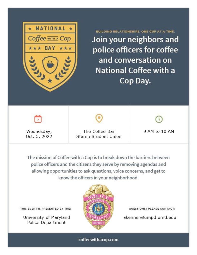 National Coffee with a Cop Day