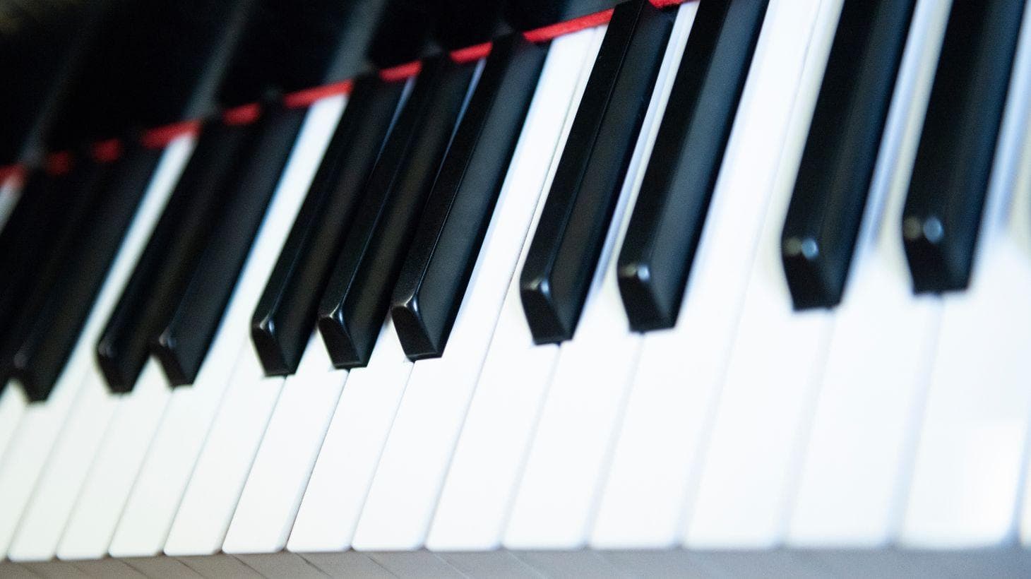 Piano closeup.
