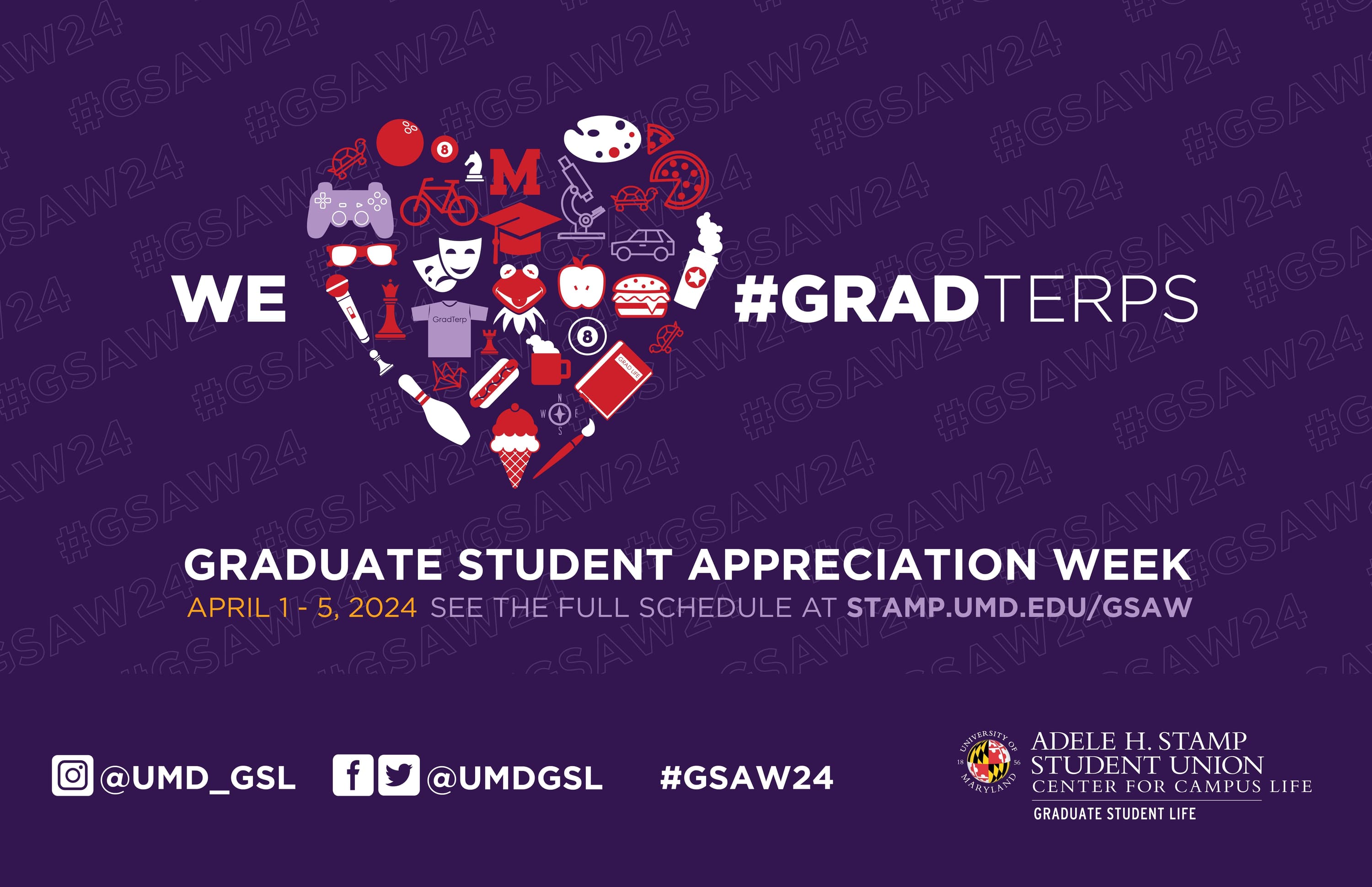 University of Maryland Calendar | Graduate Student Appreciation Week