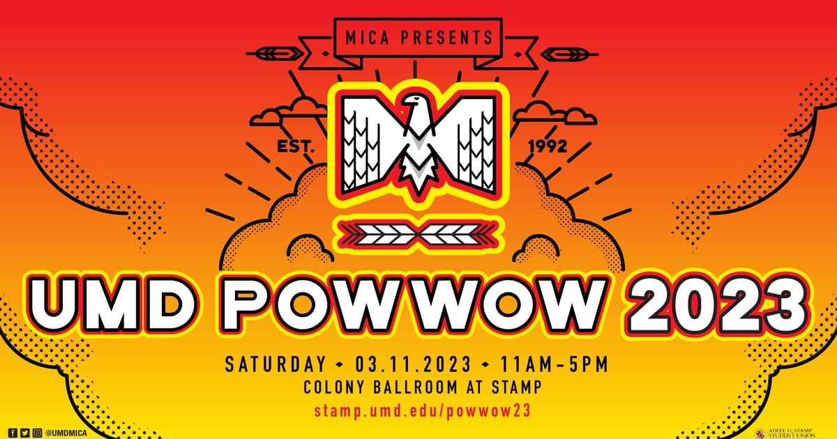 University of Maryland Calendar UMD Pow Wow 2023