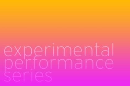 TDPS Experimental Performance Series event graphic.