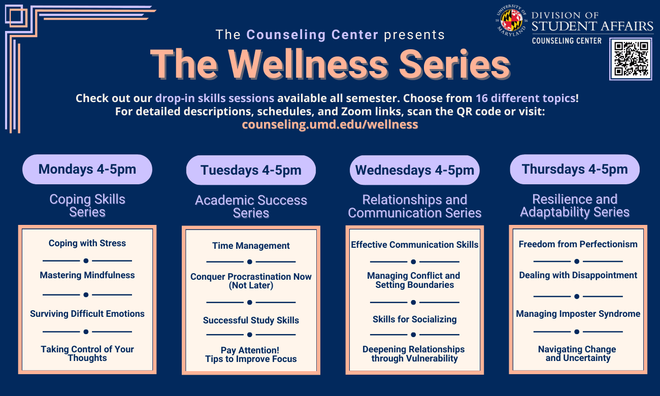 University of Maryland Calendar | The Wellness Series: Successful… university-of-maryland-calendar-the-wellness-series-successful