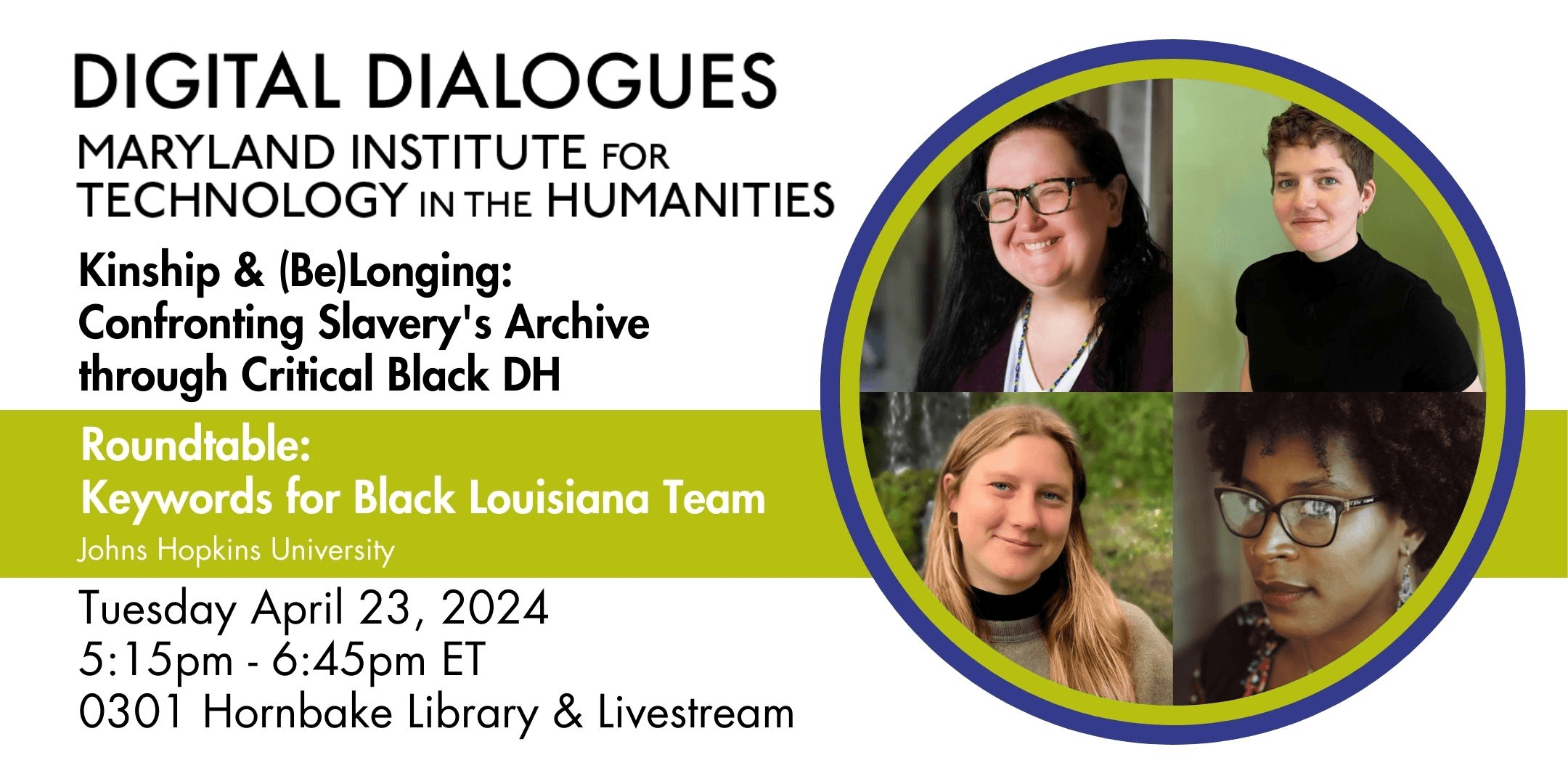 Kinship and (Be)Longing flyer