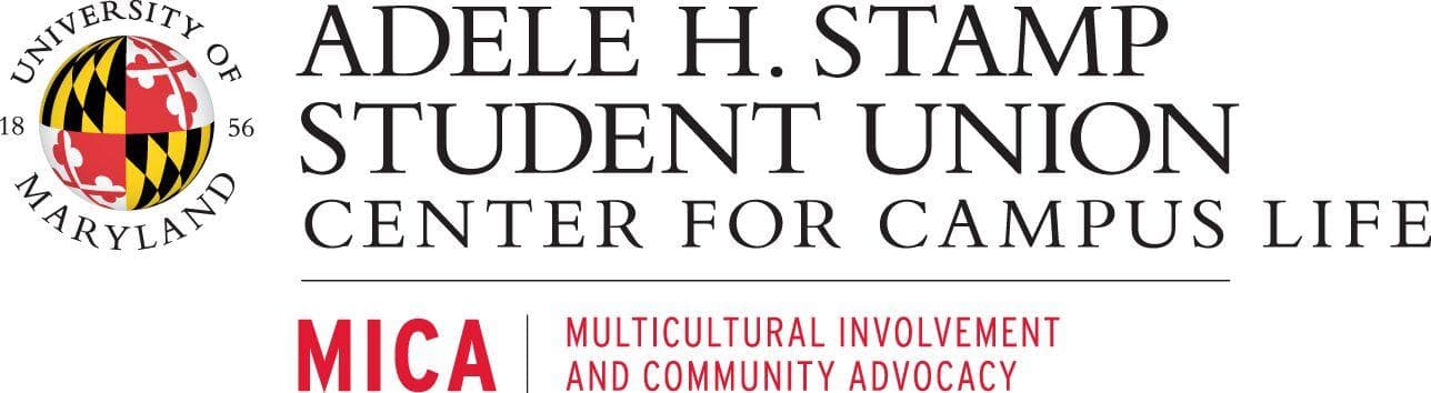 Adele H. Stamp Student Union Center for Campus Life: Multicultural Involvement and Community Advocacy (MICA) logo.