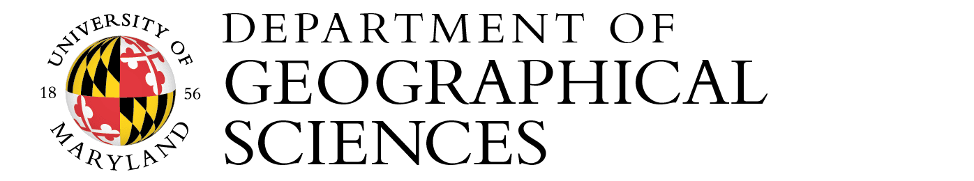 Department of Geographical Sciences